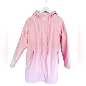 Joe Fresh Light Pink Hooded Raincoat